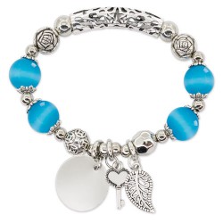 PULSERA "BLUE" EN BOLSA DE...