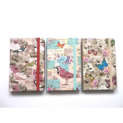 libretas retro vintage bodas