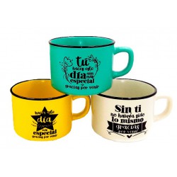 TAZA "GRACIAS POR VENIR"...