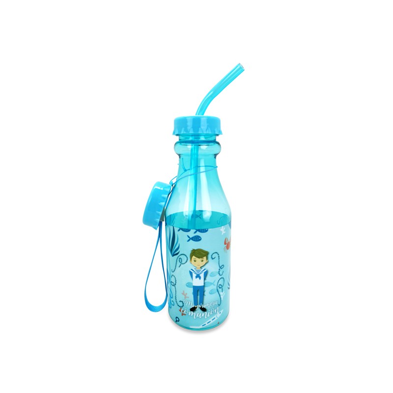 Botellas Termo PVC para comunión de niño - botellas plástico cantimploras  para niños