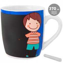 TAZA PIZARRA COLOREAR...